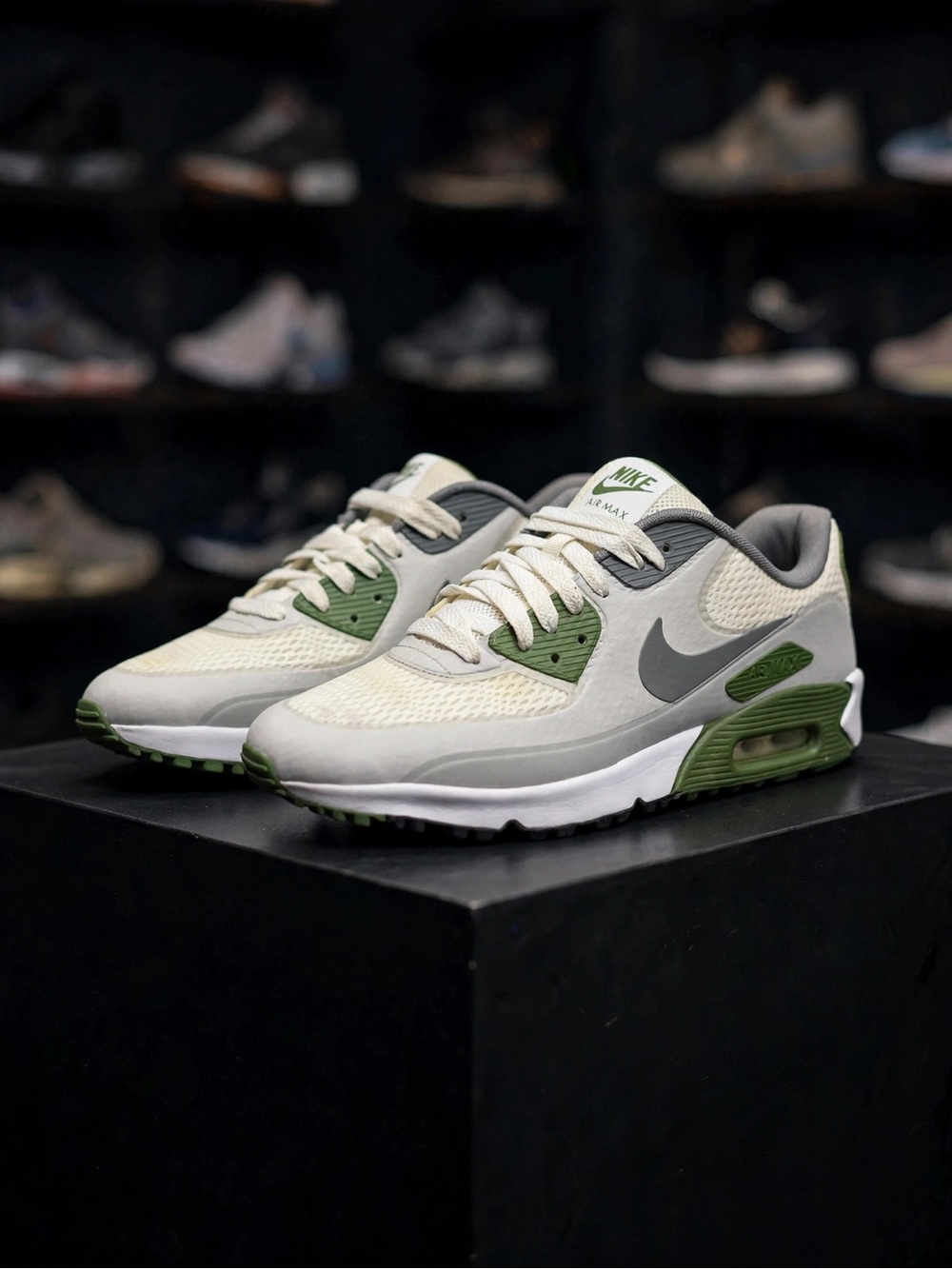 Nike Air Max 90 Golf 'Smoke Grey Dark Green' (2021)